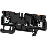 Weidmüller Sicherungs-Reihenklemme AFS 2.5 CF 2C BK Schwarz 50St.