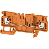 Weidmüller Durchgangsklemme ADT 2.5 2C OR Orange 50St.