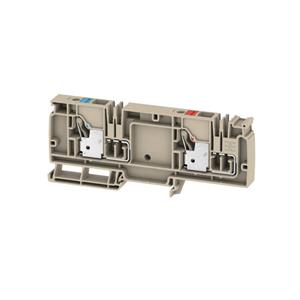 Voedingsklem Weidmüller AAP22 10 LO-LO 2428990000 Beige 20 stuk(s)