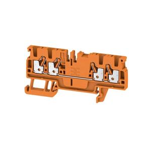 Doorgangsklem Weidmüllerlerlerlerlerlerlerlerlerlerlerlerlerlerlerlerlerlerlerlerlerler A4C 2.5 OR 1521720000 Oranje 100 stuk(s)