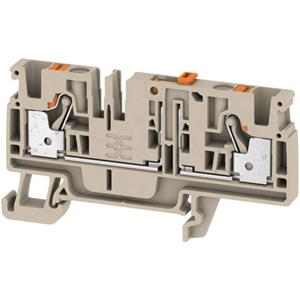 Weidmüller Prüftrenn-Reihenklemme ADT 4 2C Beige 50St.