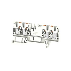 Weidmüller Doorgangsklem A4C 2.5 WT 1521790000 Wit 100 stuks