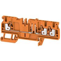 Weidmüller Durchgangsklemme ADT 2.5 3C OR Orange 50St.