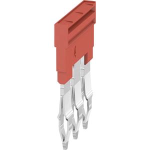 Dwarsverbinder Weidmüllerlerlerlerlerlerlerlerlerlerlerlerlerlerlerlerlerlerlerler ZQV 4N/3 RD 2460810000 Rood 60 stuk(s)