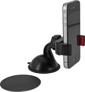 autostyle telefoonhouder met zuignap universeel 55,5-88 mm zwart