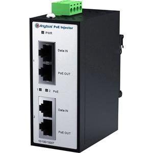 Anybus AWB4006 PoE Injector RJ-45 12 V/DC, 24 V/DC, 36 V/DC, 48 V/DC, 57 V/DC X464161