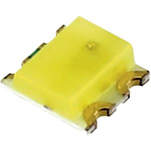 Trucomponents SMD-LED meerkleurig 0605 rood, wit 130 mcd, 500 mcd 120Â°, 120Â° 20 mA, 20 mA 1,8 V, 2.8 V AL-S060 5SRNWY/50-06R
