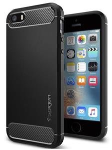 Apple iPhone 5S/SE Rugged Armor Case Black