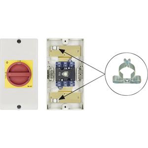 kraus&naimer Kraus & Naimer KG10.T203/D-A076.KS51V Reparatieschakelaar Uitschakelbaar 1 x 90 ° Rood, Geel 1 stuk(s)