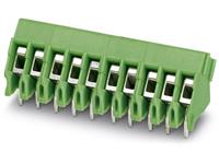 phoenixcontact FRONT 2,5-V/SA 5/ 3MRZ BK GES Schraubklemmblock 2.50mm² Polzahl 3 Grün 10St.