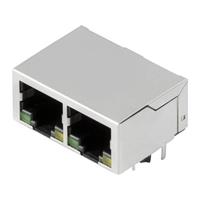 Weidmüller Buchse, Einbau horizontal RJ45M R12D 3.2N4G/Y RL Silber, Schwarz 100St.