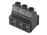 Weidmüller Schraubklemmblock Schwarz Inhalt: 20St.