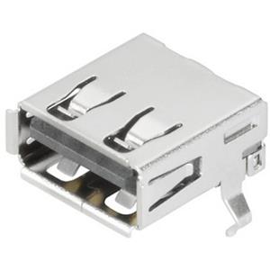 Weidmüller USB-Steckverbinder 2.0 Buchse, Einbau horizontal USB2.0A T1H 2.5N4 TY BK Inhalt: 200St.