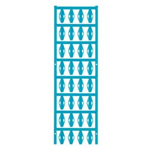 Weidmüller 1727770002 VT SFX 10/23 NE BL V0 Kabelmarkering Montagemethode: Kabelbinder Markeringsvlak: 10 x 23 mm Blauw Aantal markeringen: 320 320 stuk(s)