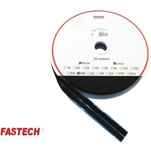 FASTECH T0401099990325 Klettband zum Aufkleben Hotmelt Haft- und Flauschteil (L x B) 25000mm x 10m Q60690