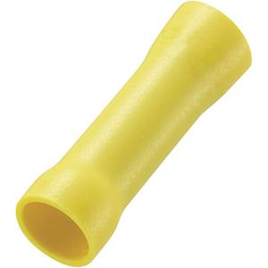 trucomponents TRU COMPONENTS 1583022 Stootverbinder 4 mm² 6 mm² Volledig geïsoleerd Geel 1 stuk(s)