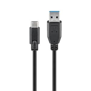 goobay USB-C - USB A 3.0 kabel, 0.15m