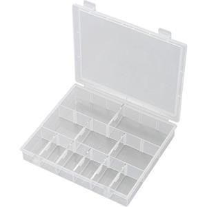 Trucomponents Assortimentskast (l x b x h) 170 x 140 x 25 mm TRU COMPONENTS SG18-011 Aantal vakken: 18 Variabele ondervedeling