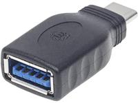 manhattan USB 3.1 Adapter [1x USB 3.1 Stecker C - 1x USB 3.1 Buchse A] Adapter USB-C Stecker auf USB