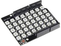 Joy-it pcDuino uitbreidingsprintplaat RGB Shield incl. 40 LED Zwart, Wit