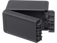 bopla Bocube B 140809 ABS-7024 Wand-Gehäuse, Installations-Gehäuse 80 x 151 x 90 ABS Graphitgrau (
