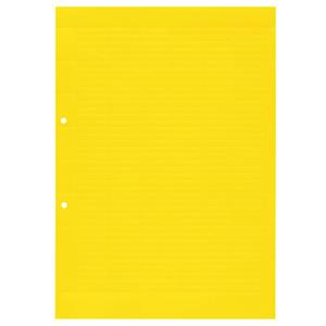 Weidmüller ESO 5 POLY.GE A4-BOG (10 Stück) - Label for terminal block 5mm yellow ESO 5 POLY.GE A4-BOG