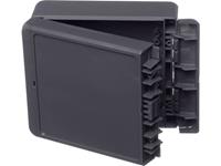 bopla Bocube B 141306 ABS-7024 Wand-Gehäuse, Installations-Gehäuse 125 x 151 x 60 ABS Graphitgrau
