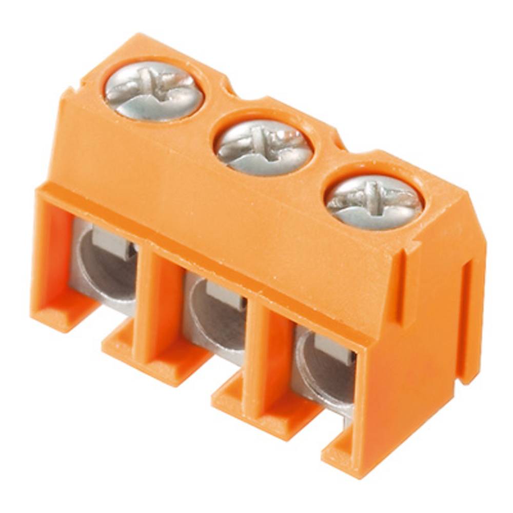 Weidmüller Schraubklemmblock Orange Inhalt: 500St.