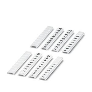 Phoenix Contact ZBF 3,5,LGS:11-20 - Label for terminal block 3,5mm white ZBF 3,5,LGS:11-20