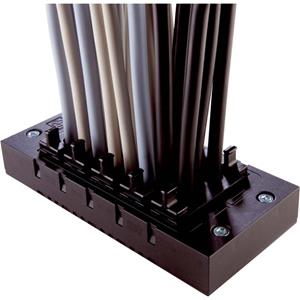 lappkabel LAPP SKINTOP CUBE MULTI V2 Kabeleinführungsrahmen Klemm-Ø (max.) 9mm Polycarbonat Schwarz 1St.
