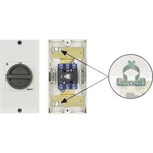 kraus&naimer Kraus & Naimer KG32.T103/D-A061.KL51V Reparatieschakelaar Uitschakelbaar 1 x 90 ° Zwart 1 stuk(s)