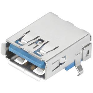 Weidmüller USB-Steckverbinder 3.0 Buchse, Einbau horizontal USB3.0A T1H 2.3N4 TY BL Inhalt: 208St.