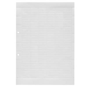 Apparaatcodering Multicard Weidmüller ESO 5 POLY.WEISS A4-BOG. 1670370000 Wit 10 stuk(s)