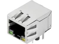 Weidmüller RJ45-Steckverbinder CAT 5 Buchse, Einbau horizontal RJ45C5 R1D 3.2E4G/Y RL Silber, Schwa