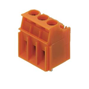 Weidmüller 1594410000 Klemschroefblok 4 mm² Aantal polen 3 Oranje 100 stuk(s)