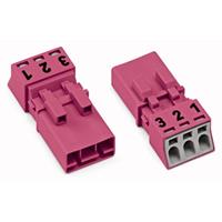Wago Netz-Steckverbinder WINSTA MINI Serie (Netzsteckverbinder) WINSTA MINI Stecker, gerade Gesamtpo