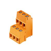 Weidmüller 1769050000 Doppelstockklemme 2.5mm² Polzahl (num) 44 Orange 10St.