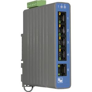 Industriële switch unmanaged Wachendorff Ethernet Switch, 5 Ports - ETHSW50K Aantal ethernet-poorten 5 Voedingsspanning (num) 12 V/DC, 24 V/DC, 36 V/DC, 48