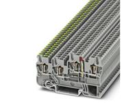 phoenixcontact STIO 2,5/3-PE/B/L-LA24GN/O-M Installationsschutzleiterklemme Polzahl: 4 0.08