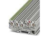 phoenixcontact STIO 2,5/4-PE/2B/L-LA24GN/O-M Installationsschutzleiterklemme Polzahl: 5 0.0