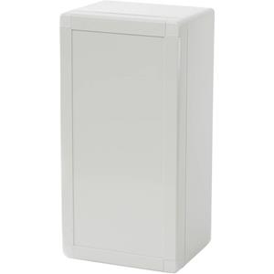 Wandbehuizing, Installatiebehuizing 244 x 124 x 102 Polycarbonaat Lichtgrijs (RAL 7035) Fibox EURONORD 3 PCQ3 122410 1 stuks