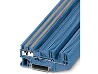 phoenixcontact PT 1,5/S-QUATTRO/2P BU Durchgangsreihenklemme Polzahl: 4 0.14mm² 1.5mm² Bl