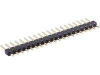 trucomponents TRU COMPONENTS Stiftleiste (Standard) Anzahl Reihen: 1 Polzahl je Reihe: 8 100St.