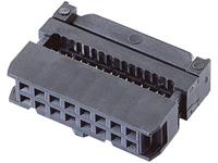 TRU COMPONENTS Pfosten-Steckverbinder mit Zugentlastung Rastermaß: 2.54mm Polzahl Gesamt: 10 Anzahl X017731