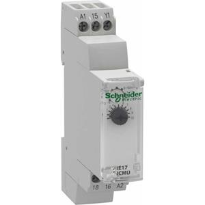 Schneider Electric - RE17RCMU Tijdrelais Monofunctioneel 1 stuks Tijdsduur: 0.1 s - 100 h 1x wisselcontact