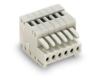 WAGO 733-104 Female behuizing (kabel) 733 Totaal aantal polen: 4 Rastermaat: 2.50 mm Inhoud: 200 stuk(s)