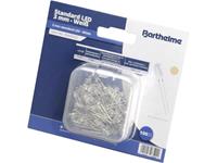 Barthelme LED-Sortiment Warmweiß Rund 3mm 9000 mcd 25° 20mA 3V