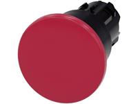 Siemens 3SU10001BA200AA0 3SU1000-1BA20-0AA0 Pilztaster Frontring Kunststoff Rot Zugentriegelung 1St.