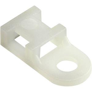 Bevestigingssokkel Schroefbaar Naturel TRU Components TC-6645712 100 stuks