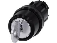 Siemens 3SU10004BL110AA0 3SU1000-4BL11-0AA0 Schlüsselschalter Frontring Kunststoff Schwarz 2 x 45°